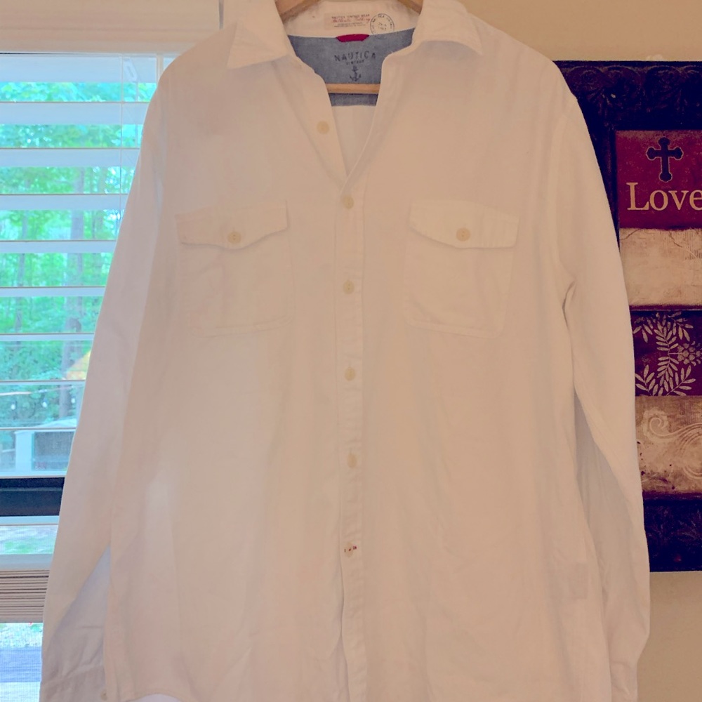 Nautica vintage long sleeve shirt